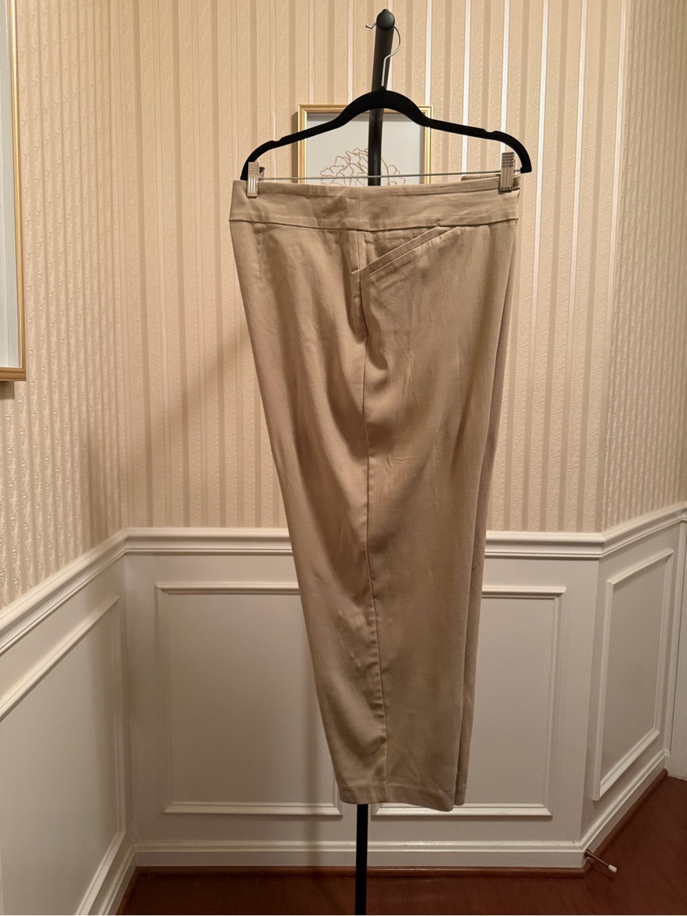 Terra & Sky Black Wide-Leg Pants